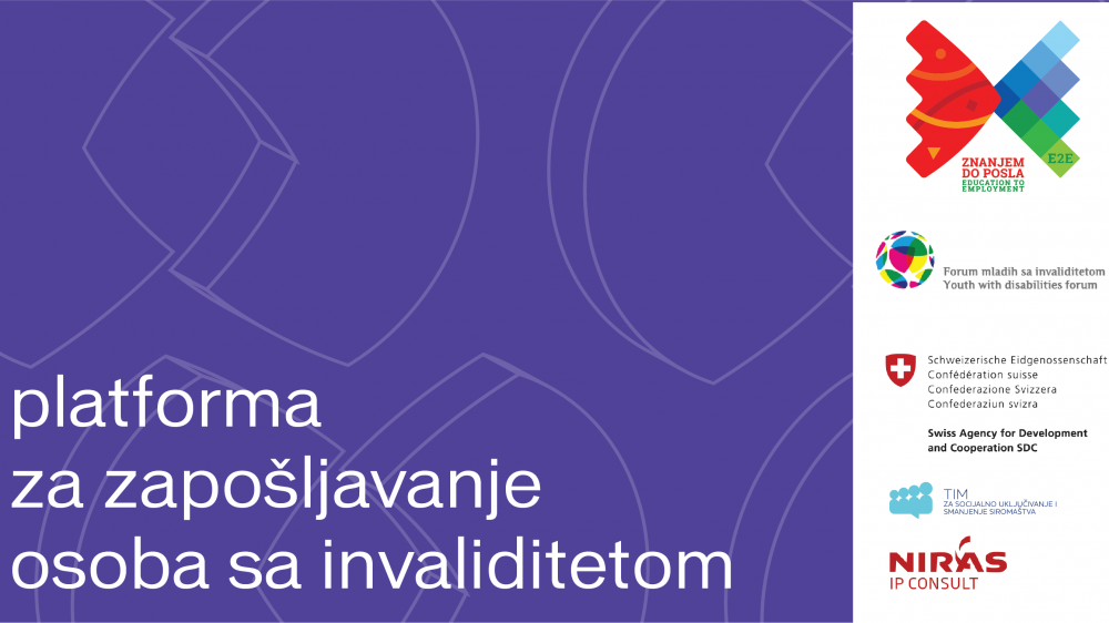 Osnovana Platforma za zapošljavanje osoba sa invaliditetom